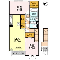 サンヴェルデ中地南の物件間取画像